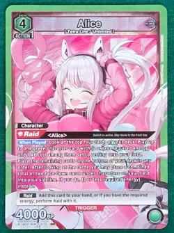 Alice - Goddess of Victory: NIKKE UE14BT/NIK-1-070 - Union Arena TCG Card - Image 1