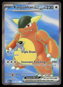Kangaskhan ex 190/165 Ultra Rare Scarlet & Violet 151 Pokemon Card - Image 1