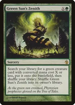 Green Sun's Zenith [MBS - 81] - NM [Normal] TCG MTG - Image 1