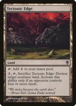 Tectonic Edge - Foil WWK LP MTG - Image 1