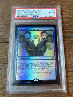 Vesuvan Duplimancy foil - Dominaria United (DMU) Magic The Gathering PSA 8 - Image 1