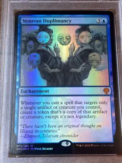 Vesuvan Duplimancy foil - Dominaria United (DMU) Magic The Gathering PSA 8 - Image 2