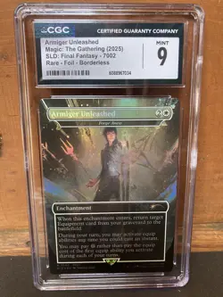 Armiger Unleashed - Forge Anew Rainbow Foil - Secret Lair Drop Series MTG CGC 9 - Image 1