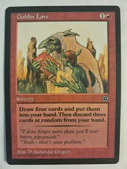 Goblin Lore Portal Second Age Magic the Gathering MTG LP/NM - Image 1