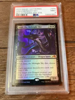 Junji, the Midnight Sky foil - Kamigawa: Neon Dynasty (NEO) PSA 9 Label Error - Image 1