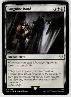 Sanguine Bond - 208 - NM - Commander: The Lord of the Rings - Image 1