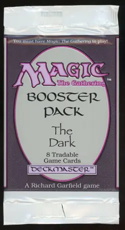 1994 MTG Magic the Gathering The Dark Booster Pack New / Sealed 742818065047 - Image 1