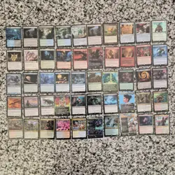 MTG - Lot of 50 Rares - Various Set - Foils, Showcase, Borderless, Etc. - Image 1
