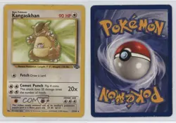Kangaskhan Pokemon Jungle #21 1999 - Image 3