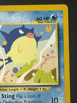 1st Edition Qwilfish - NEAR MINT - 49/64 Neo Revelation 2001 - WOTC Pokemon TCG - Image 3