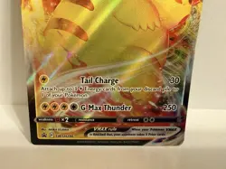 Pokemon Pikachu TCG VMAX SWSH286 Sword & Shield Promo Card Near Mint Condition - Image 3