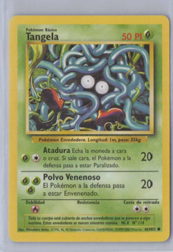 1999 Pokemon Base Set Tangela 066/102 Common Spanish - Image 1