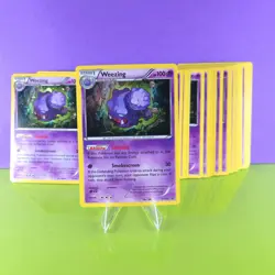25x Pokemon TCG Weezing XY163 Black Star Promo Cosmos Holo NM - Image 1