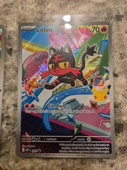 Pokemon TCG First Partner Illustration Collection Alola: Rowlet, Litten, Popplio - Image 3