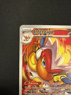 Infernape 173/167 Illustration Rare - Pokemon Twilight Masquerade - Near Mint - Image 2
