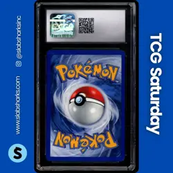 1999 POKEMON WIZARDS BLACK STAR MOVIE PROMO SPELL OF THE UNOWN #34 ENTEI CGC 10 - Image 2