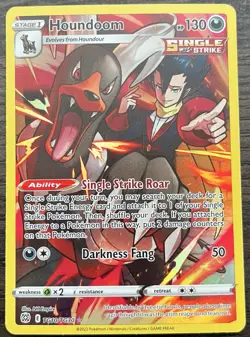 Houndoom TG10/TG30 Pokemon TCG SWSH Brilliant Stars Trainer Gallery Holo MINT NM - Image 1