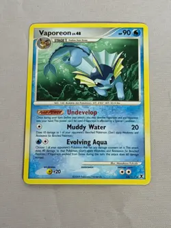 Pokemon Vaporeon Rising Rivals 34/111 - Image 1