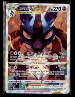 Pokemon TCG Sword & Shield Lucario VStar Holo Promo SWSH291 - Image 1