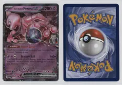 Team Rocket's Mewtwo ex Pokemon Scarlet & Violet Black Star Promo #205 - Image 3