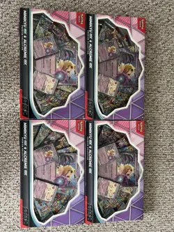 Pokemon TCG: Mimikyu ex & Alcremie ex Premium Collection Box In Hand Sealed - Image 1