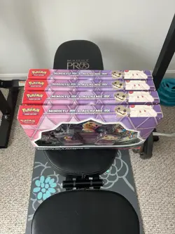 Pokemon TCG: Mimikyu ex & Alcremie ex Premium Collection Box In Hand Sealed - Image 4