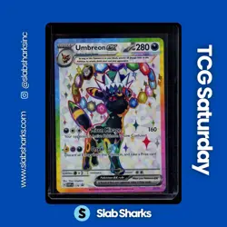 2025 POKEMON SV BS PROMO PRISMATIC EVOLUTIONS PREM. FIG. COLL. #176 UMBREON EX - Image 1