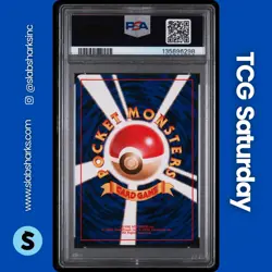 1996 POKEMON JP BASE SET #145 ZAPDOS HOLO RARE PSA 9 - Image 2