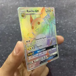 Raichu GX - 75/73 - Secret Rare NM Pokemon SM - Shining Legends - Image 2