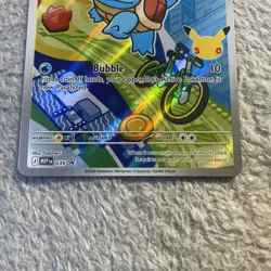 First Partner Illustration Squirtle Promo Full Art Holo 039 Pokemon - Image 2