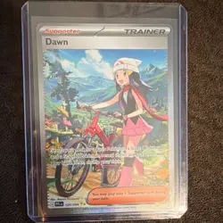 Pokemon TCG Dawn 129/094 Me02: Phantasmal Flames Full Art Holo Special Rare - Image 1