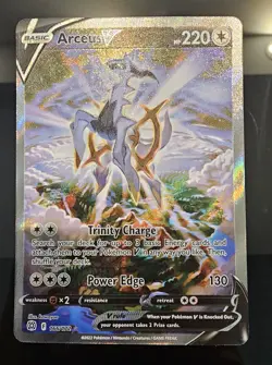 Pokemon TCG Arceus V 166/172 Swsh09: Brilliant Stars Alternate Full Art -NM - Image 1