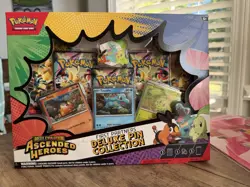 Pokemon Ascended Heroes First Partners Deluxe Pin Collection Box - Sealed New! - Image 1