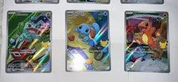 Pokemon First Partner Illustration Collection Series 1 - Kanto (Gen 1) Set - Image 1