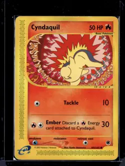 Cyndaquil - 105/165 / Expedition Base 2002 (MP) / Pokemon TCG - Image 1