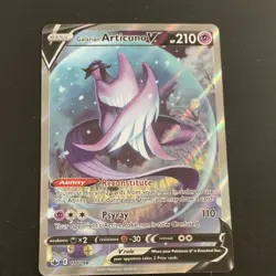 Pokemon Galarian Articuno V Full Art Holo Ultra Rare 170/198 Chilling Reign - Image 1