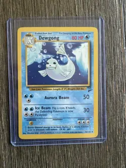 Pokemon TCG Dewgong Base Set 2 36/130 Regular Unlimited Uncommon Near Mint - Image 1