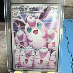 Pokemon Wigglytuff Me02: Phantasmal Flames Illustration Rare Holo 105/094 - Image 1