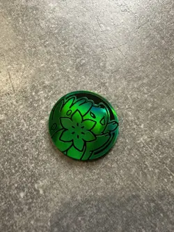 Shaymin Pokemon TCG Coin (Green) - Image 1
