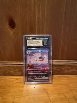 Pokemon TCG Charizard EX 201/165 JPN 151 SV2a SAR CGC PRISTINE 10 - Image 4