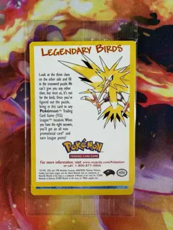 POKEMON SEALED ALL 3 Movie Promo Legendary Birds Moltres Articuno Zapdos Sealed! - Image 4