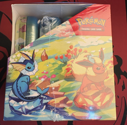 Pokemon TCG SV8.5 Prismatic Evolutions Mini Tin Display Factory Sealed - Image 3