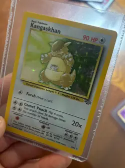 Pokemon TCG Kangaskhan Holo Rare Jungle 1997 - Image 1