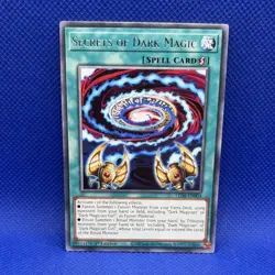 Yu-Gi-Oh! Secrets of Dark Magic Spell LED6-EN004 1st Edition TCG Card - Image 1