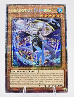 Dracotail Faimena - JUSH-EN002 - (Starlight Rare) - 1st Ed - NM - Yu-Gi-Oh! - Image 1