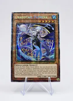 Dracotail Faimena - JUSH-EN002 - (Starlight Rare) - 1st Ed - NM - Yu-Gi-Oh! - Image 2