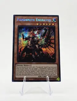 Fiendsmith Engraver MP25-EN081 (Prismatic Secret Rare) 1st Ed - NM - YU-GI-OH! - Image 1
