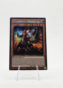 Fiendsmith Engraver MP25-EN081 (Prismatic Secret Rare) 1st Ed - NM - YU-GI-OH! - Image 2