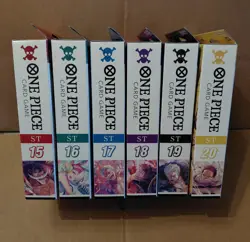 One Piece Starter Deck ST15 ST16 ST17 ST18 ST19 ST20 PRB01 SET LOT OF 6 English - Image 4