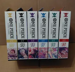 One Piece Starter Deck ST15 ST16 ST17 ST18 ST19 ST20 PRB01 SET LOT OF 6 English - Image 5